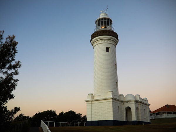 The Norah Head Lighthouse in Central Coast, Australia