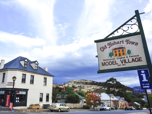 The Old Hobart Town in Hobart, Tasmania, Australia