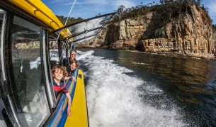 Pennicott Wilderness Journeys' Iron Pot Cruise in Hobart, Tasmania, Australia