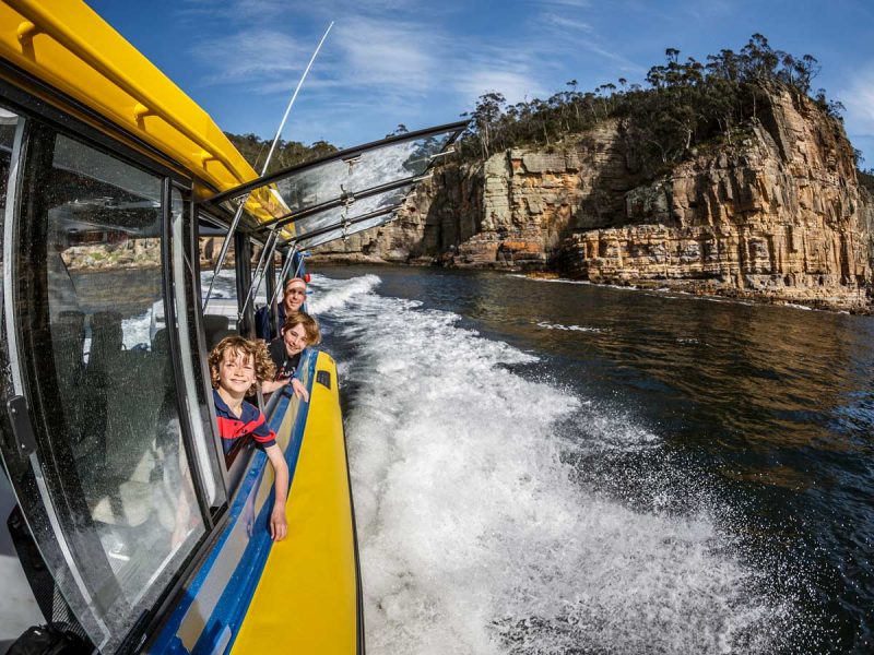 Pennicott Wilderness Journeys' Iron Pot Cruise in Hobart, Tasmania, Australia