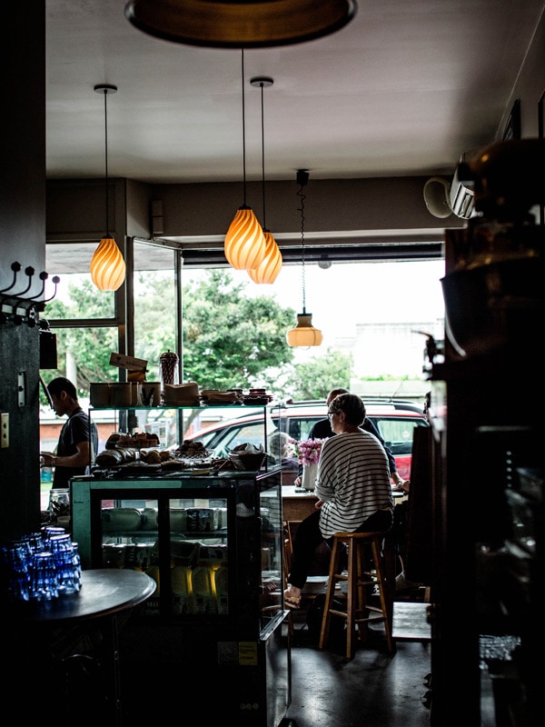 The Pigeon Hole Cafe in Hobart, Tasmania, Australia