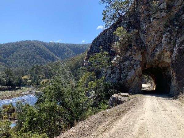 The Tunnel in Old Grafton near Mann River in Glen Innes, NSW, Australia