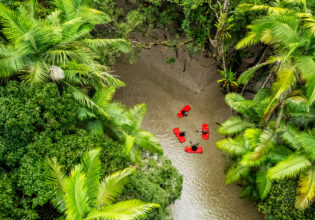 the River Drift Experience at Daintree river