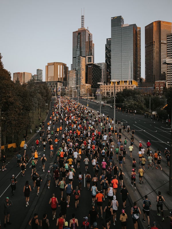 Nike Melbourne Marathon Festival in Melbourne
