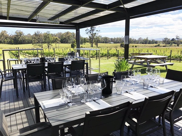 Cabbage Tree Hill Wines Deck