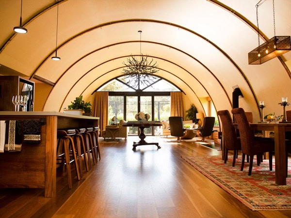 a look inside the the Nissen Hut at Glenlowren