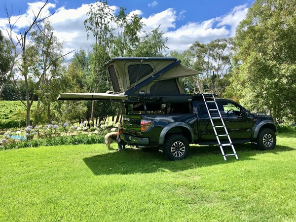 a 4WD at Hipcamp, Yarra Valley