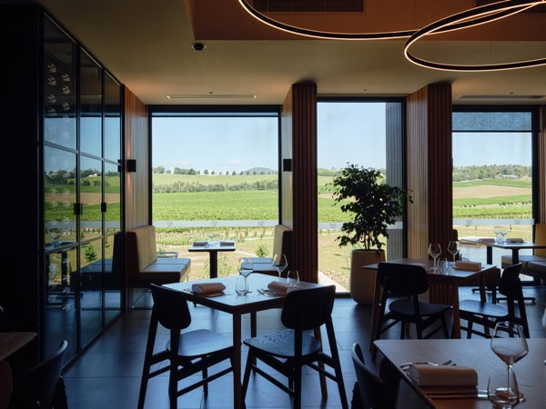 the restaurant at Re’em, Yarra Valley