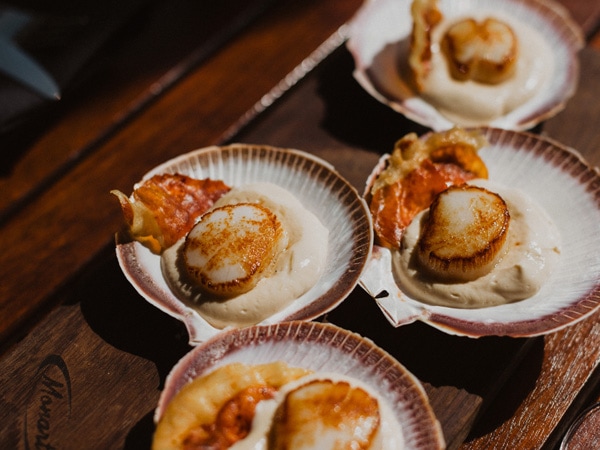 Rustico Hays Shed Hill scallops