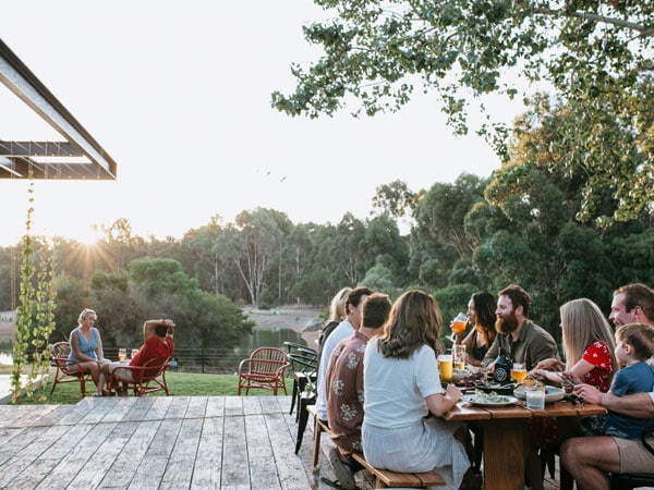 deck at Wild Hop Brewery