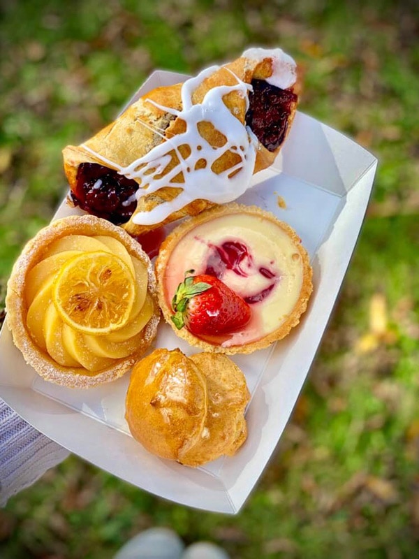 A mixed box of Sweetie Pie's treats from Sweetie Pie's Bake Shop in Glen Innes, NSW, Australia