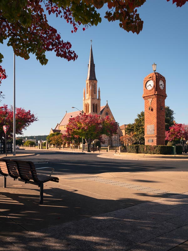 Mudgee’s charming streetscape