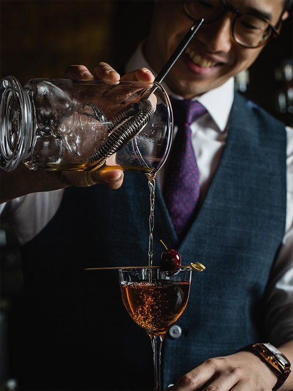 Adam Lau, bartender at Four Seasons Sydney