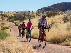 Biking, Outback Escape, NT, Australia