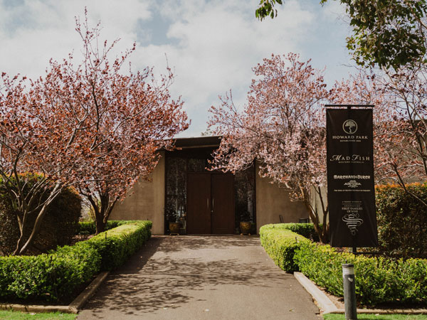 the cellar door at Howard Park Wines