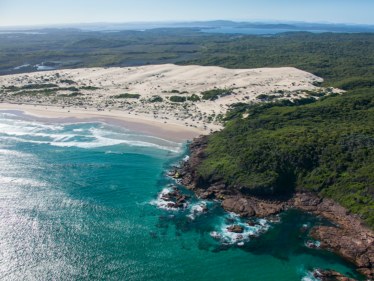 Port Stephens Beaches.