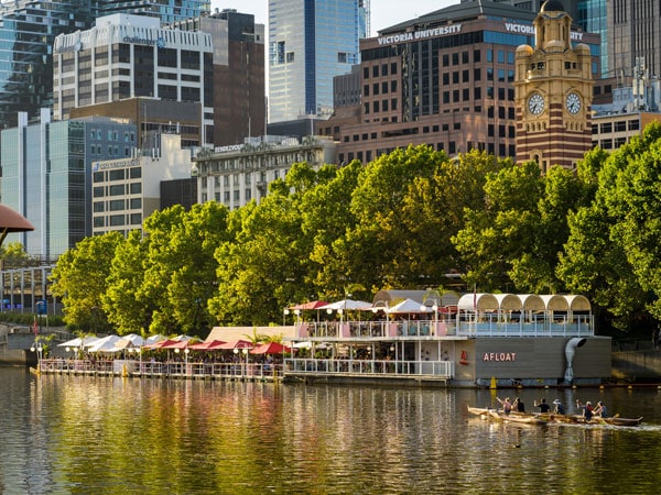 Arbory Afloat on the Yarra River in Melbourne