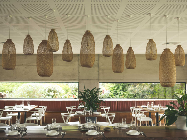 the dining interior of Chow’s Table, Yallingup