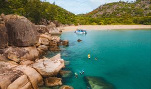 snorkelling at Radical Bay, Magnetic Island, Townsville