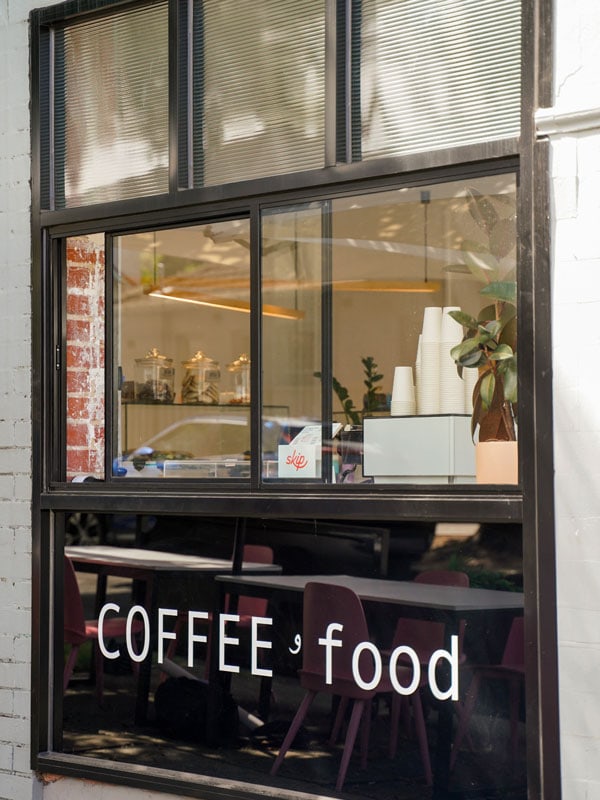 the coffee counter at Phat Milk, Travancore