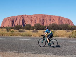 Bicycle Network tour, Red Centre, bike ride Uluru