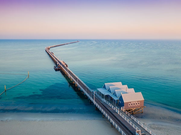 Busselton Jetty in Busselton, WA