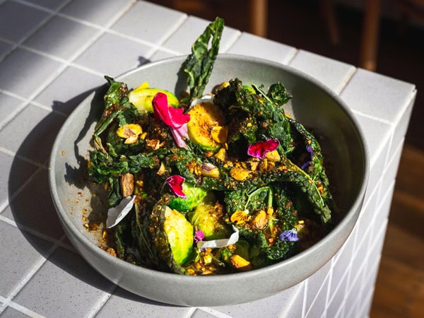 a plate of food at Flour Bar, Bowral