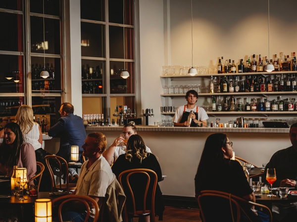 people dining at Flour Bar, Bowral