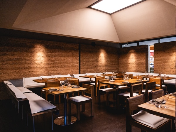 the restaurant interior of Gerard's Bistro in Fortitude Valley