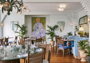the elegant dining interior of Dinah’s @ Osborn House, Bowral