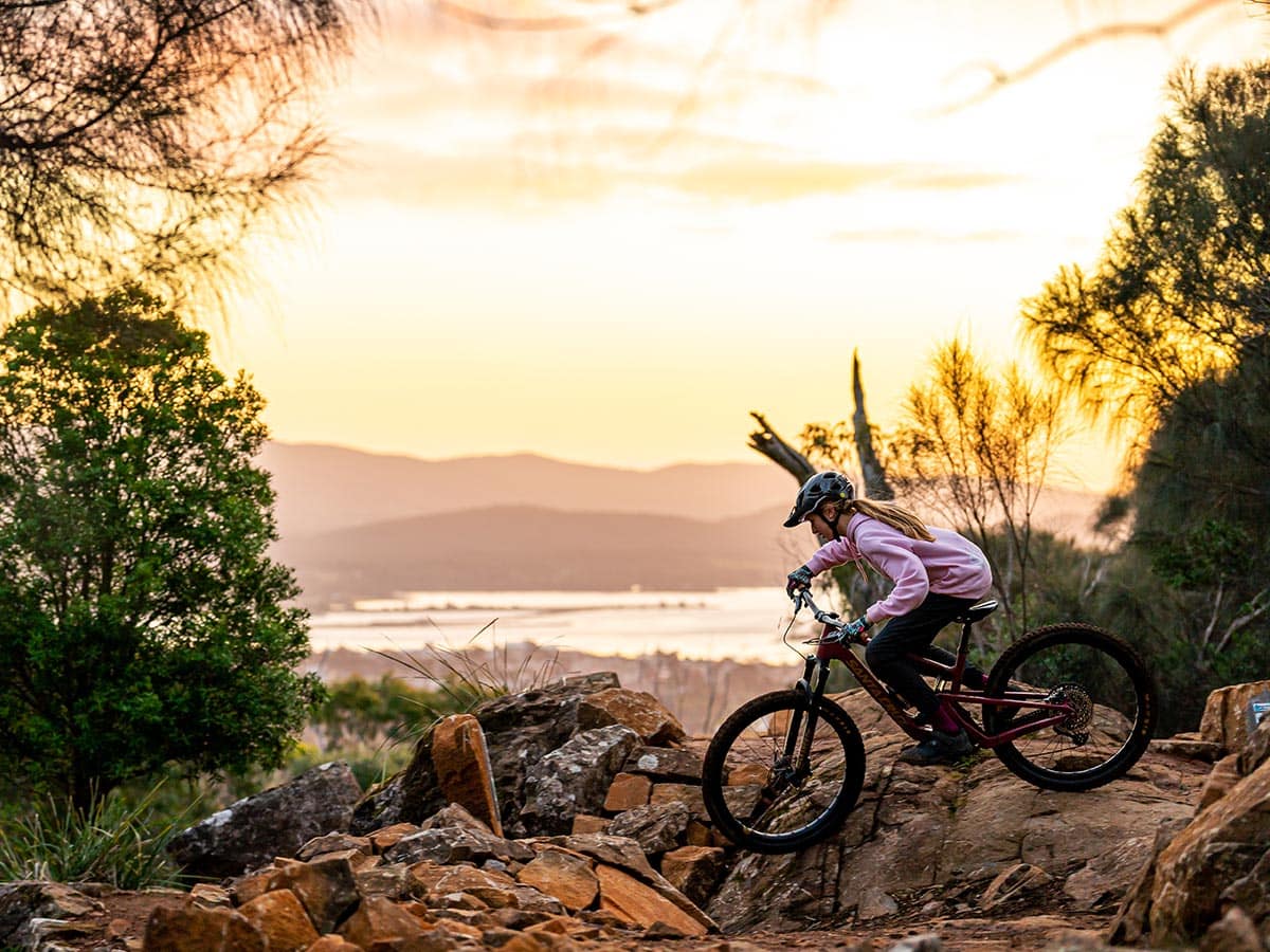 mountain bike in George Town, things to do in Tamar Valley