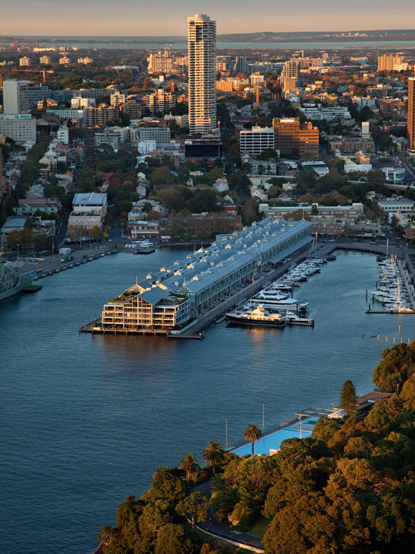 Wooloomooloo Wharf in Sydney