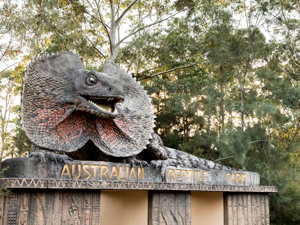 Taman Reptil Australia di Central Coast