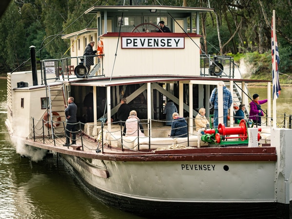PS Pevensey, Echuca Paddlesteamers in Victoria
