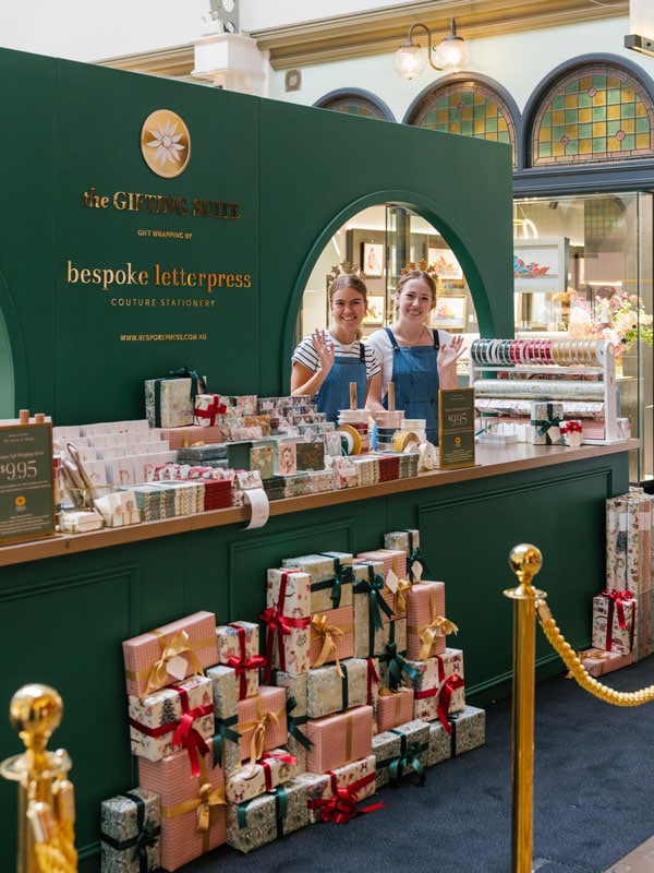 the gift shop and stationary store at Bespoke Letterpress, Bowral