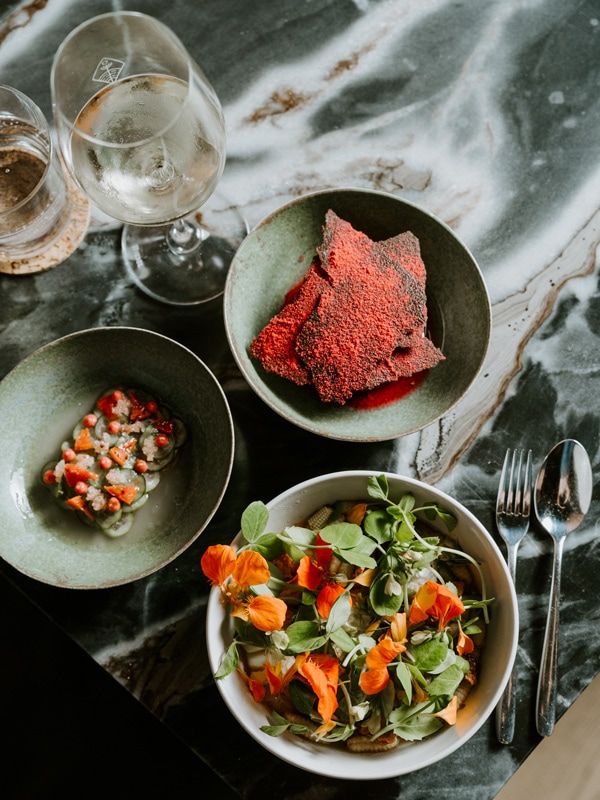 Dinner at Freyja in Melbourne