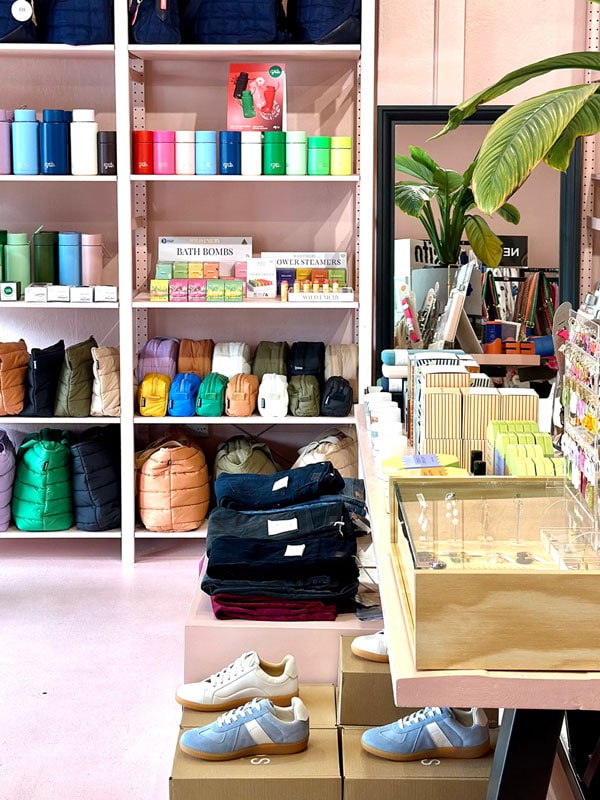 a look inside the homeware shop at HEM, Bowral