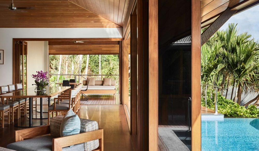 qualia Beach House lounge and pool