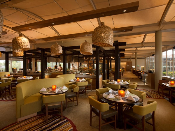 Interior of Ilkari Restaurant at Sails in the Desert, Uluru