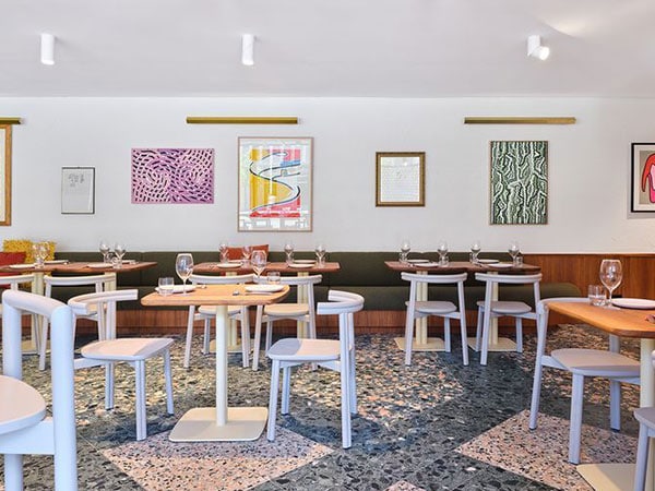 Such and Such restaurant interior in Canberra