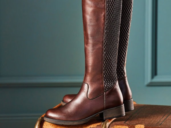 Rieker brown boots at The Shoe Merchant, Bowral