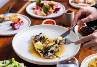 a close-up of food at Vale Restaurant and Bar, McLaren Vale