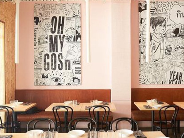 Interior of Alphabet St restaurant in Cronulla