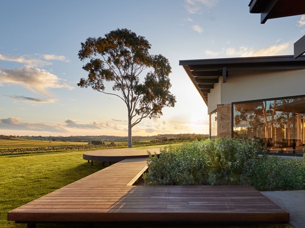 Appellation deck at The Louise Barossa Valely