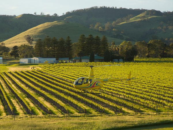Barossa Helicopter tours