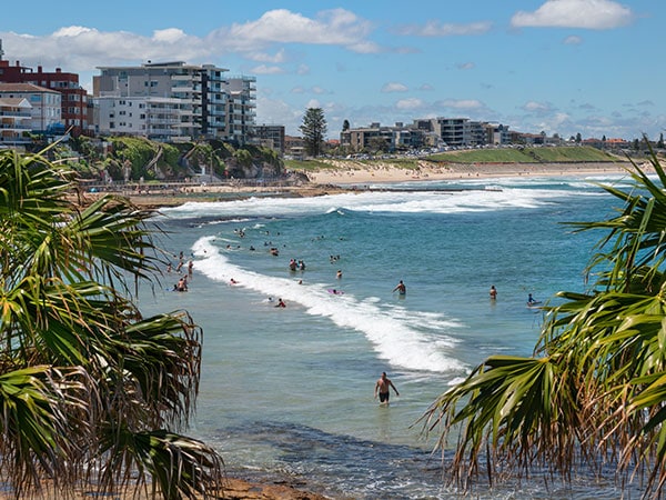 Ocean views over Cronulla