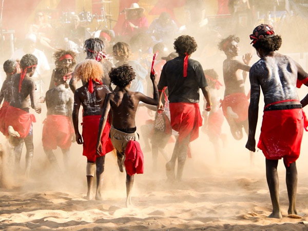 Dancers at Barunga Festival
