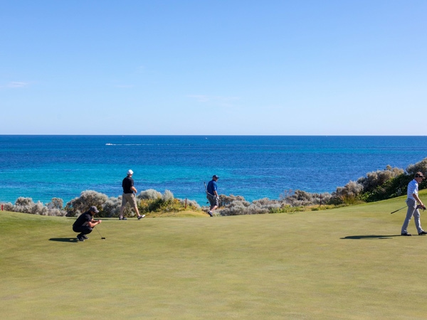 Golfing at The Cut