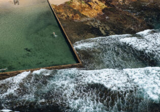 the Shelly Beach Ocean Bath in Cronulla