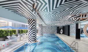 WET Deck swimming pool at W Brisbane